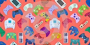 Gamepad Video game controller background