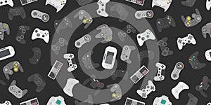 Gamepad Video game controller background