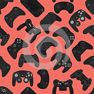 Gamepad Video game controller background