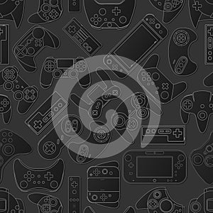 Gamepad Video game controller background