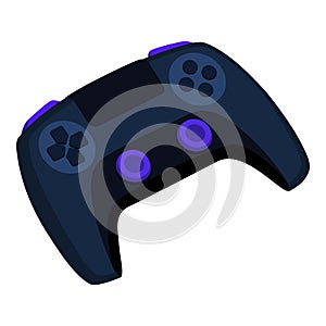 Gamepad video game controller isolated