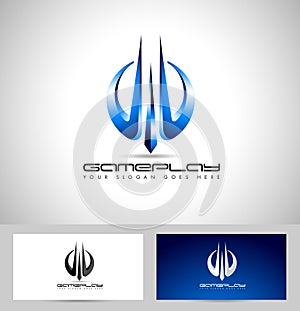 Gameplay Logo Design photo