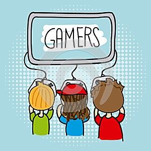 Gamers sketch