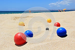 Games on the beach