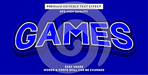 games esport text effect style