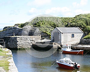 Games of Thrones Pyke Island Ballintoy harbour Northern Ireland