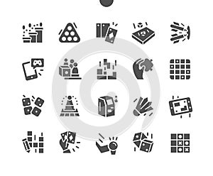 Games Well-crafted Pixel Perfect Vector Solid Icons