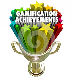 Gamification Achievement Trophy Game Competition Reward