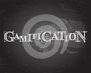 Gamification Word Blackboard