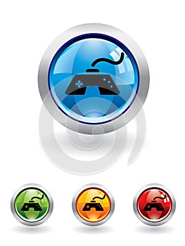 Gaming button from series