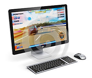 Gaming desktop computer