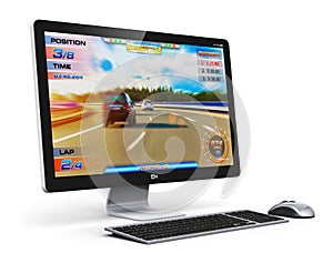 Gaming desktop computer