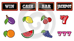 Gaming Machine Symbols Fruits