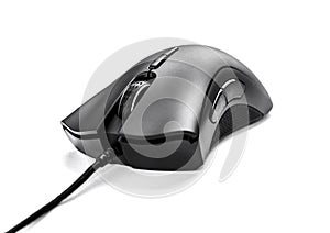Gaming mouse isolated on white background.