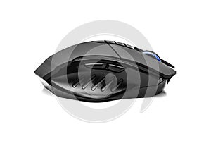 Gaming mouse isolated on a white background.