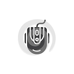 Gaming mouse vector icon