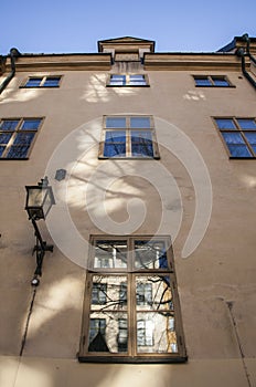 Gamla Stan/architecture/building/looking up.