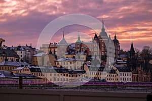 SÃÂ¶dermalm in the evening light photo