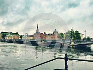 Gamla Stan,old city town of Stockholm, Sweden