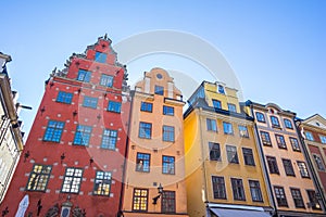 Gamla Stan old town in Stockholm city, Sweden