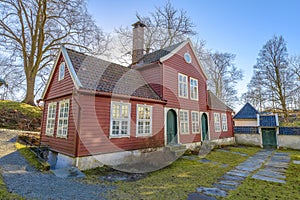 Gamle (old) Bergen Museum in Bergen, Norway