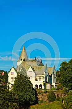 Gamlehaugen mansion old royal palace Bergen, Norway.