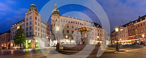 Gammeltorv or Old Market, Copenhagen, Denmark