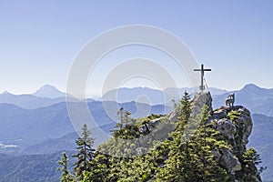 Gamskopf - small summit in the Brauneck area