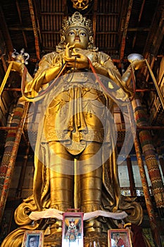 Gandan Monastery inside main temple