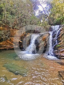 Gandarela 27 laps Waterfall, Honorio Bicalho, Rio Acima, Minas Gerais, Brazil.