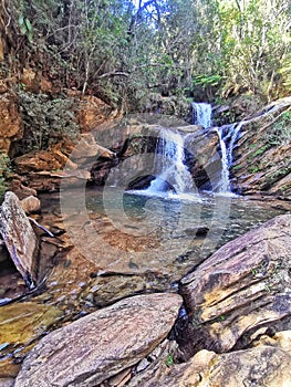 Gandarela 27 laps Waterfall, Honorio Bicalho, Rio Acima, Minas Gerais, Brazil.