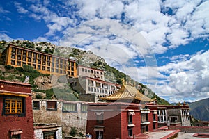 Ganden Monastery near Lhasa