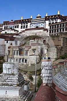 Ganden Monastery in Tibet