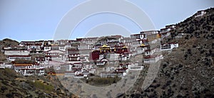 Ganden Monastery in Tibet Autonomous Region, China.