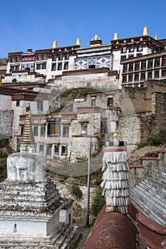 Ganden Monastery in Tibet - China