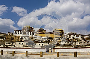 Ganden Sumtseling Monastery in Shangrila, China