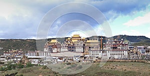 Ganden Sumtseling Monastery in Shangrila, China photo