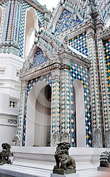 Gandhara Buddha chapel in Grand Palace, Bangkok, Thailand