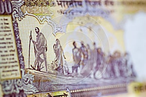 Gandhi March banknote