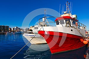 Gandia port puerto Valencia in Mediterranean Spain