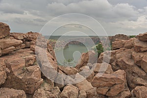 Gandikota Pennar river view point, Andhra Pradesh