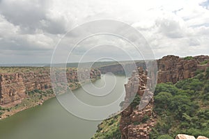 Gandikota Pennar river view point, Andhra Pradesh