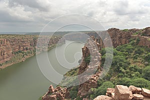 Gandikota Pennar river view point, Andhra Pradesh