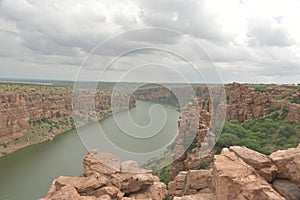 Gandikota Pennar river view point, Andhra Pradesh