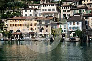 Gandria, Tessin, Switzerland. Lake Lugano, Switzerland