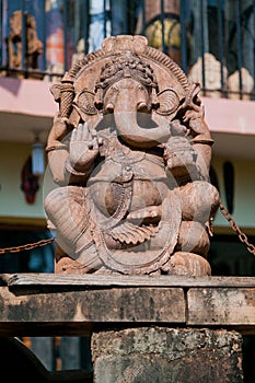 Ganesh, elephant headed son of Shiva