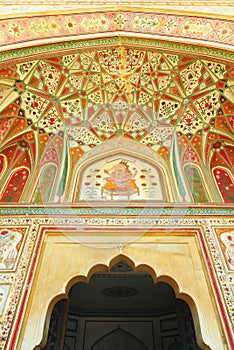 Ganesh Gate Of Amber Fort