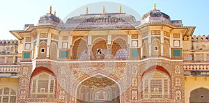 Ganesh Pol, Amer Fort, Jaipur, Rajasthan, India