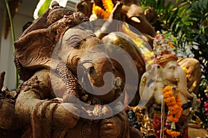 Ganesh statue god of success.