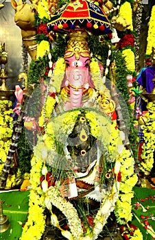 Ganesha, the elephant-headed deity of Hinduism photo